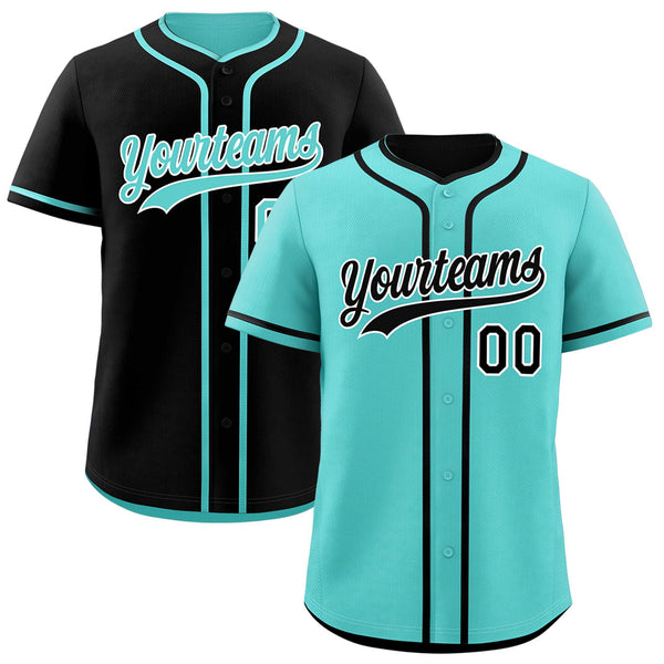 Custom Black White Reversible Baseball Jersey Classic Style For Youth Team Design Service | BuyFootballJersey