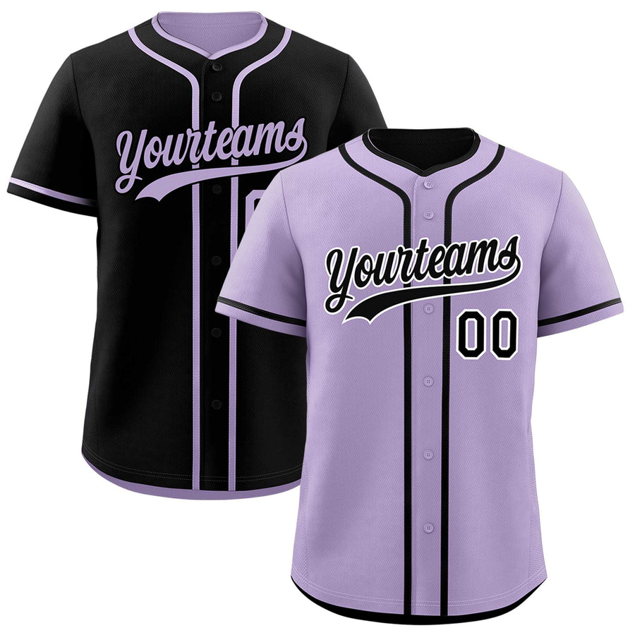 Custom Black Reversible Baseball Jersey Classic Style For Youth Team Design Service | BuyFootballJersey