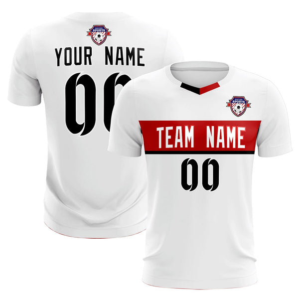 Custom White Classic Sports Sets Soccer Shirt Jersey | BuyFootballJersey