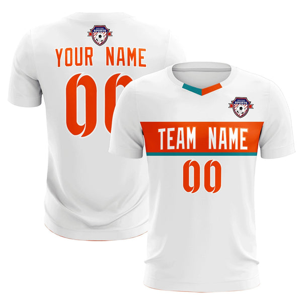 Custom White Classic Sports Sets Soccer Shirt Jersey | BuyFootballJersey