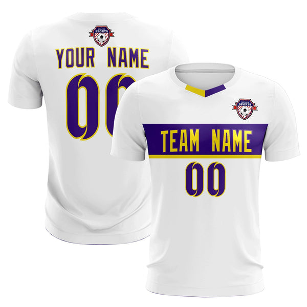 Custom White Classic Sports Sets Soccer Shirt Jersey | BuyFootballJersey