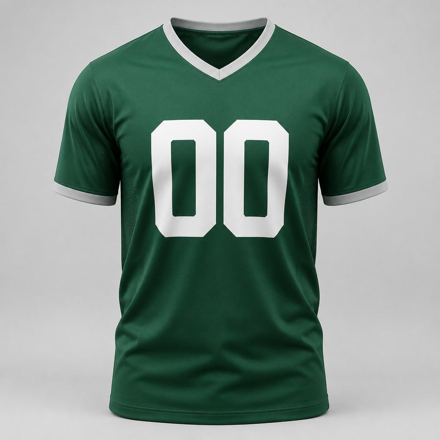 Unofficial Custom Mesh Fan Jersey – Forest / Fog – Personalized Name, Number & Logo – Not Licensed