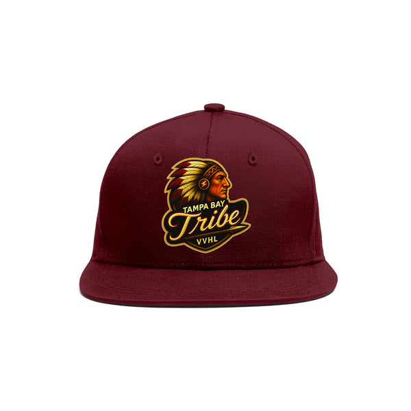 Custom VVHL Old Gold S7-Tampa-bay-tribe 3D Puff Embroidery Flat Embroidery Baseball Cap | BuyFootballJersey