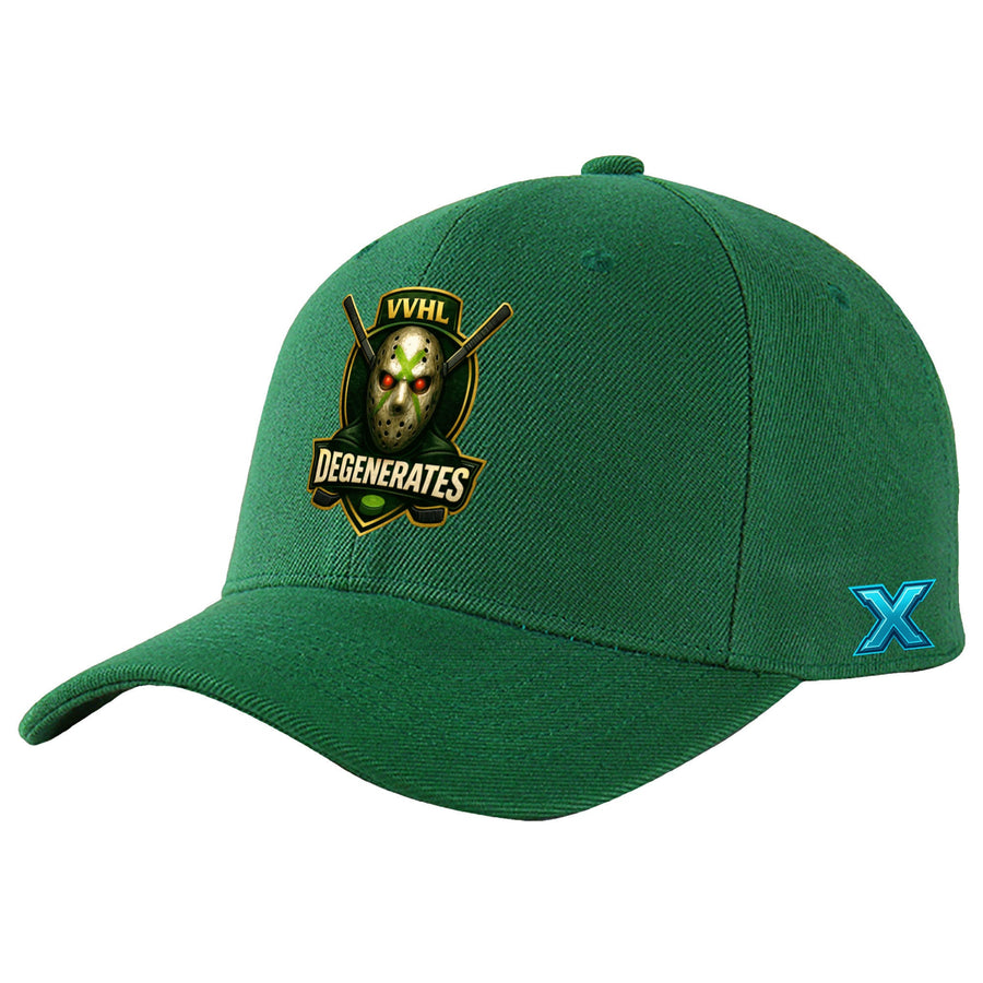 Custom VVHL S10 Season X 3D Degenerates Puff Embroidery Flat Embroidery Baseball Cap | BuyFootballJersey