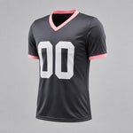 Unofficial Custom Mesh Fan Jersey – Graphite / Blush – Personalized Name, Number & Logo – Not Licensed