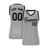 Custom Silver Black Women Basketball Jersey Sequined Dress | BuyFootballJersey