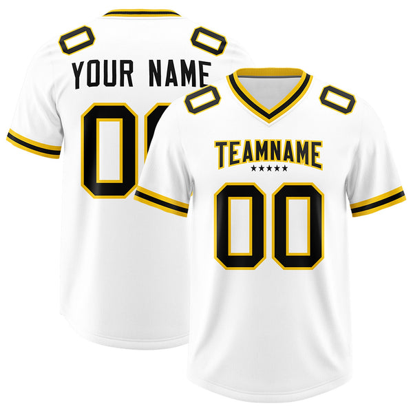 Custom White Classic Style American Football Jerseys | BuyFootballJersey