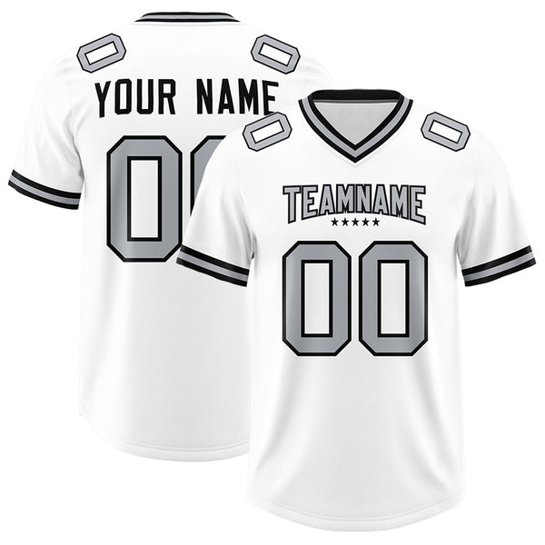 Custom White Classic Style American Football Jerseys | BuyFootballJersey