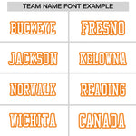 Custom White Orange Sleeve Ukiyo-e Auspicious Clouds Graffiti Pattern Football Jersey | BuyFootballJersey