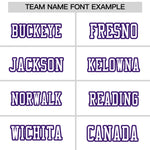 Custom White Purple Ukiyo-e Auspicious Clouds Graffiti Pattern Football Jersey | BuyFootballJersey