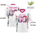 Custom White Rose Red Ukiyo-e Auspicious Clouds Graffiti Pattern Football Jersey | BuyFootballJersey