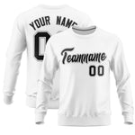 Custom White Classic Style Personalized Uniform Pullover Hoodie | BuyFootballJersey