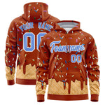 Custom Texas Orange Graffiti Pattern Fashion Hoodie Athletic Pullover Sweatshirt | BuyFootballJersey