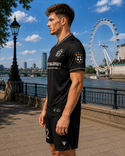 Premium Football Jerseys | Black Soccer Jersey for Men | BuyFootballJersey