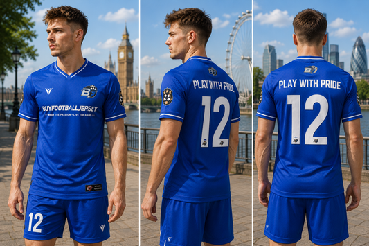 Premium Football Jerseys | Blue Soccer Jersey for Men | BuyFootballJersey