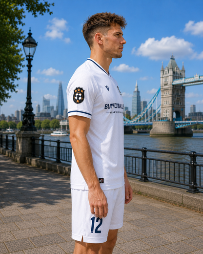 Premium White Football Jersey for Men - BuyFootballJersey