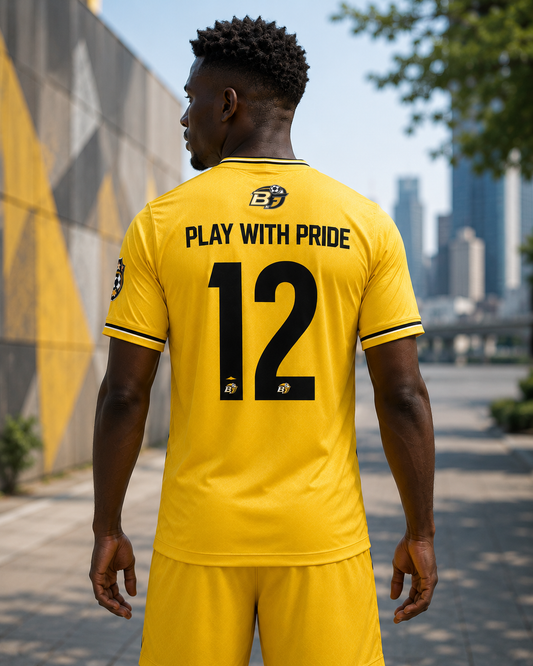 Premium Yellow Football Jersey for Men - BuyFootballJersey