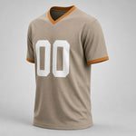 Unofficial Custom Mesh Fan Jersey – Stone / Copper – Personalized Name, Number & Logo – Not Licensed